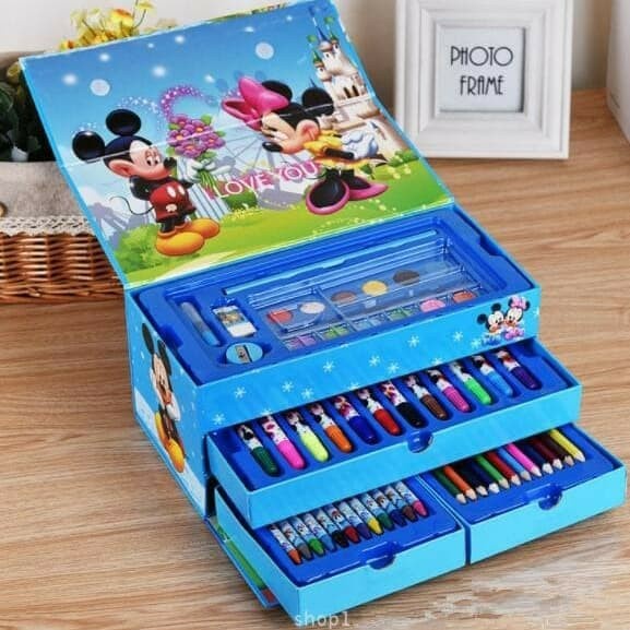 

crayon set isi 54pcs art set isi 54pcs alat mewarnai mainan edukasi