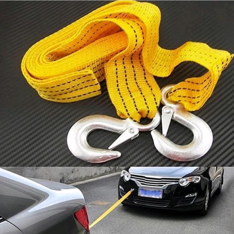 Tali Derek Mobil Towing Car Emergency Tow Rope 3 Meter 3 Ton