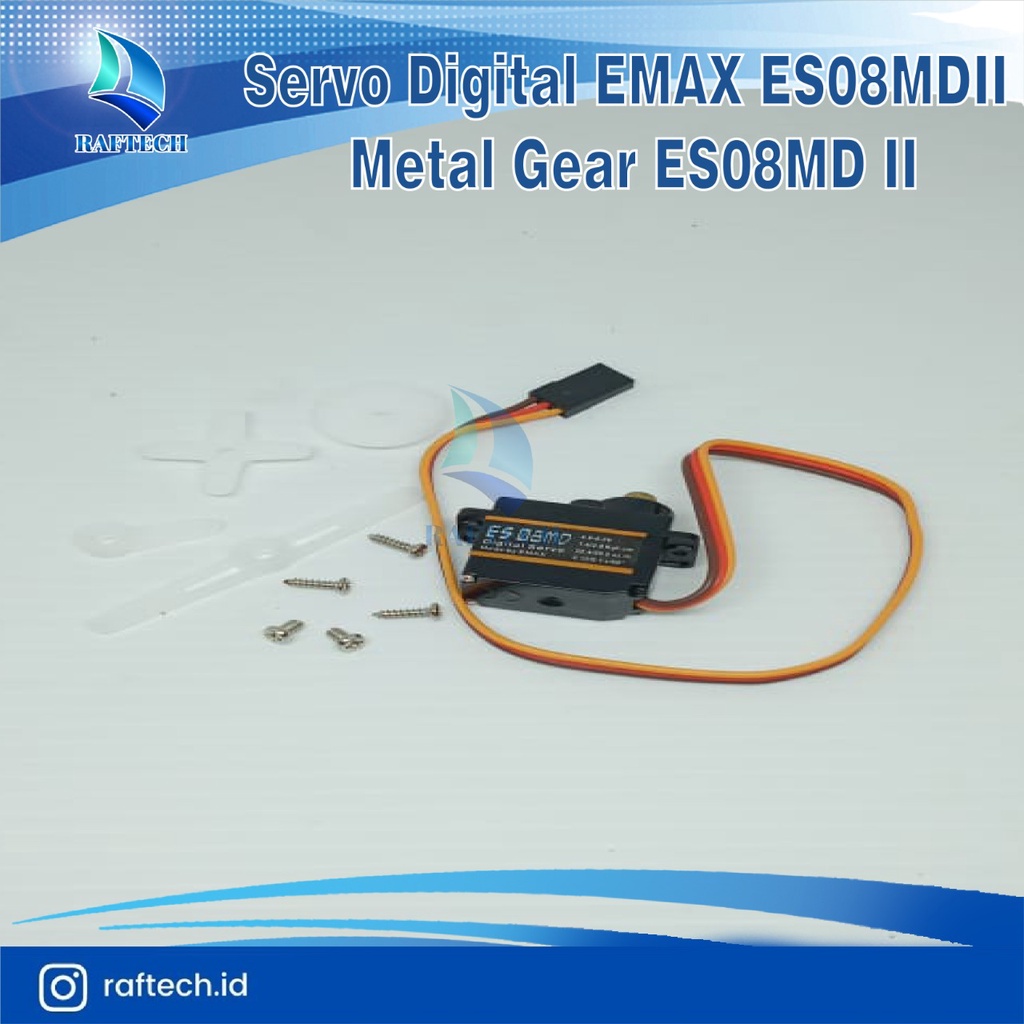 Motor Servo EMAX ES08MD Mini Digital Metal Servo