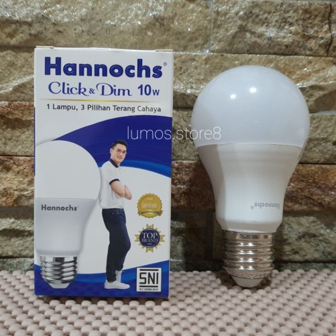 Lampu Hannochs CLICK &amp; DIM 10 Watt