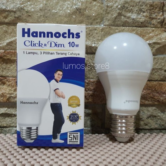 Lampu Hannochs CLICK &amp; DIM 10 Watt