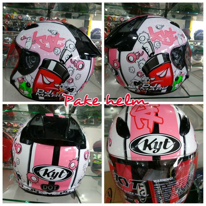 HELM KYT DJ MARU #5 PINK