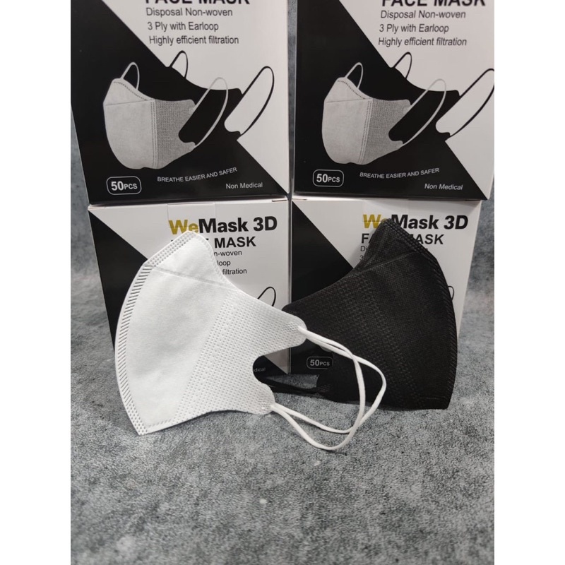 masker duckbill face mask 3ply import isi 50 / masker duckbill