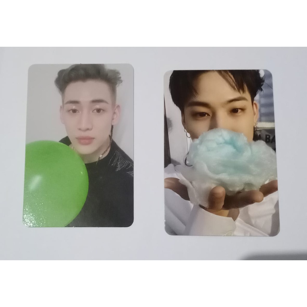 PC photo card Jb Cotton Candy GOT7 ; PC Bambam /BB/ Double B Balloon Balon Breath of Love BOL