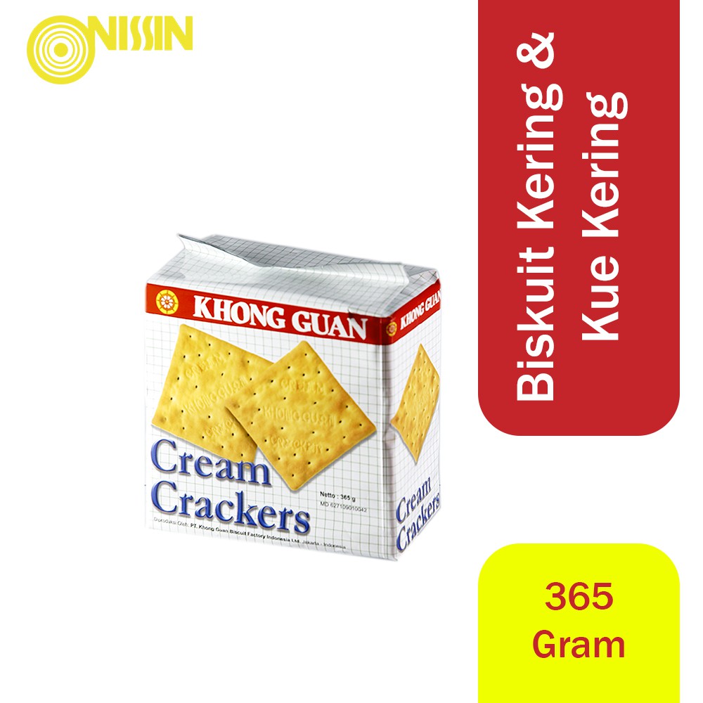 

Cream Crackers 365 gr