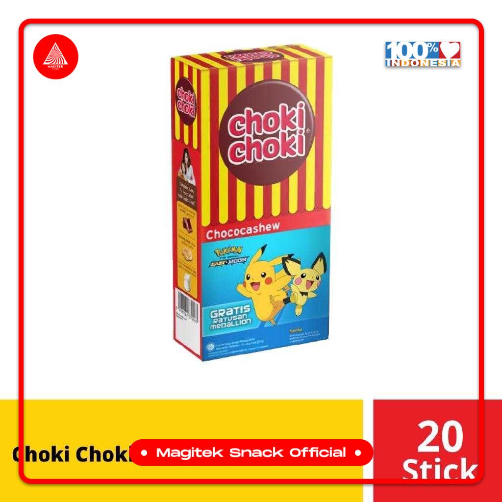 

[SNACK] Choki Choki 1 Box [20pcs]