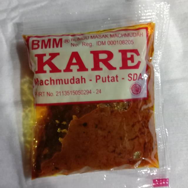 

Bumbu Masak Machmudah BMM. Kare