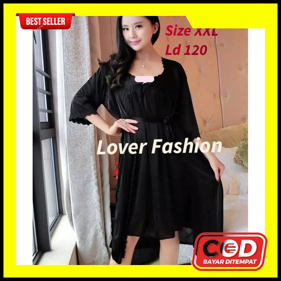 L05 Set Bra Sexy Lingerie + G String Model Cosplay Suster Baju Tidur Wanita Dewasa Loverfashion Kimo