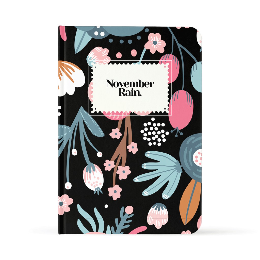 

Notebook Buku Tulis Catatan A5 A6 Hardcover by Buddybooks Flowery 20 Custom Notebook / Planner / Journal