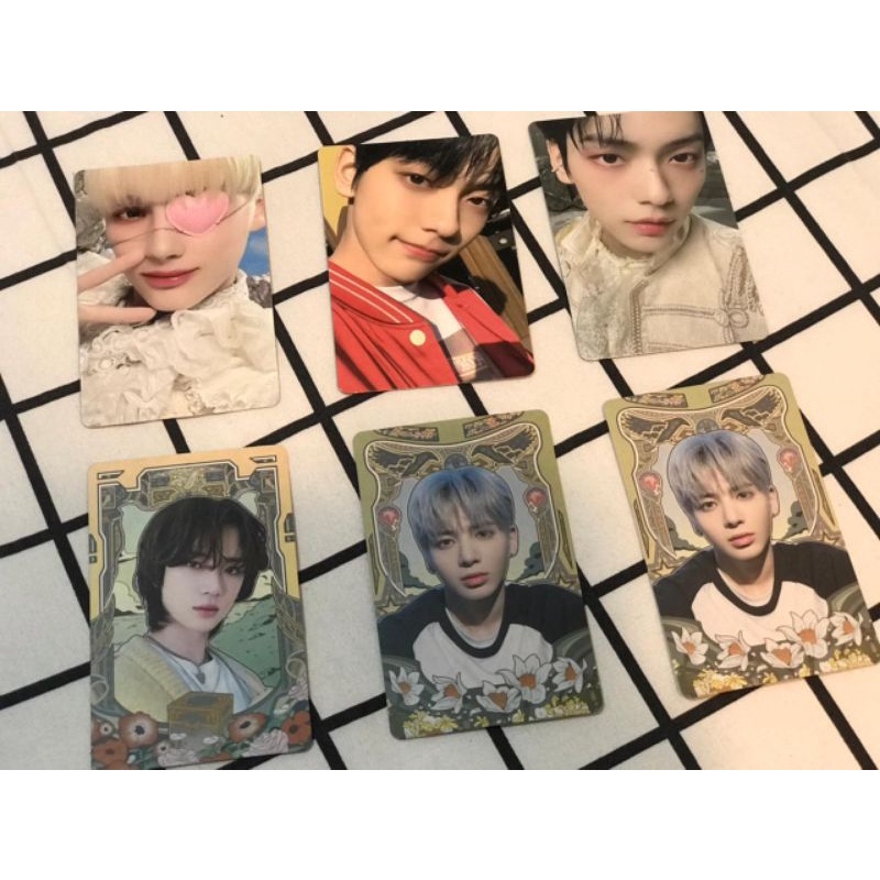 PHOTOCARD PC OS TXT WORLD BOY VER SOOBIN BEOMGYU HUENINGKAI TAEHYUN