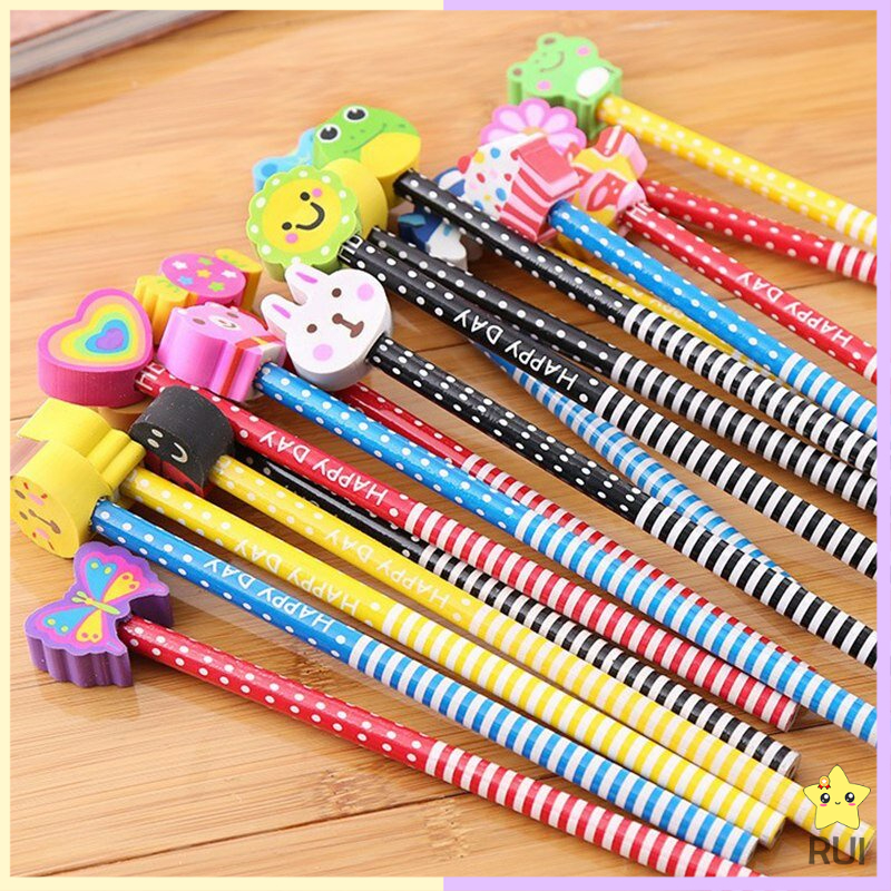 

Pensil Penghapus Karakter / Pensil Dengan Penghapus / Pensil + Hapusan Lucu Unik