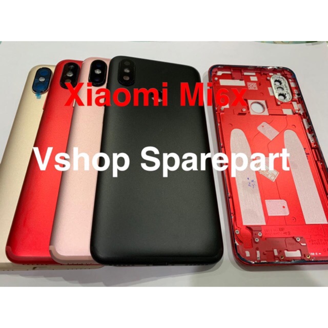 BACKDOOR TUTUPAN BATERAI BACK CASING CASING BELAKANG XIAOMI MI6X MI A2 MIA2