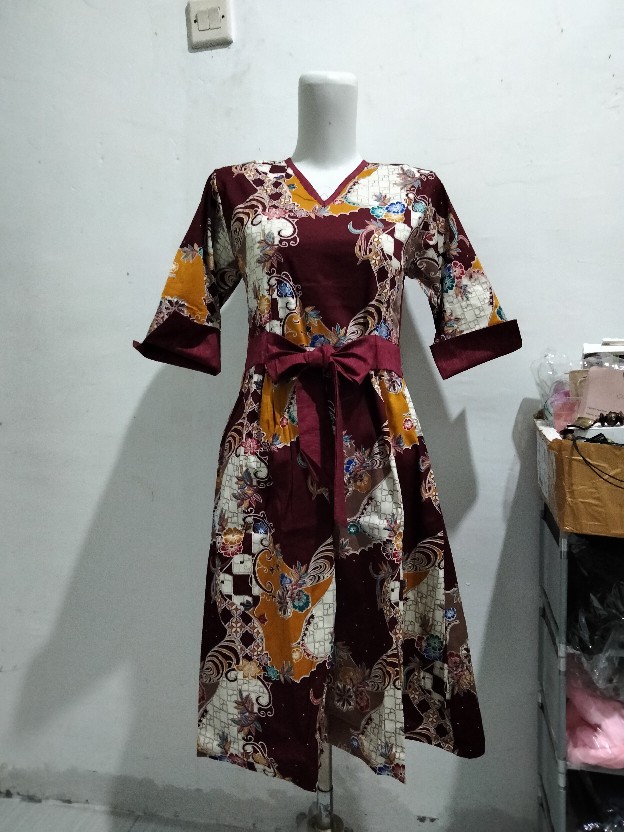 Dress Batik Wanita Batik Wanita 020