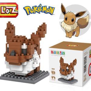 Loz Lego Pokemon Eevee Bricks Nano Block 9141