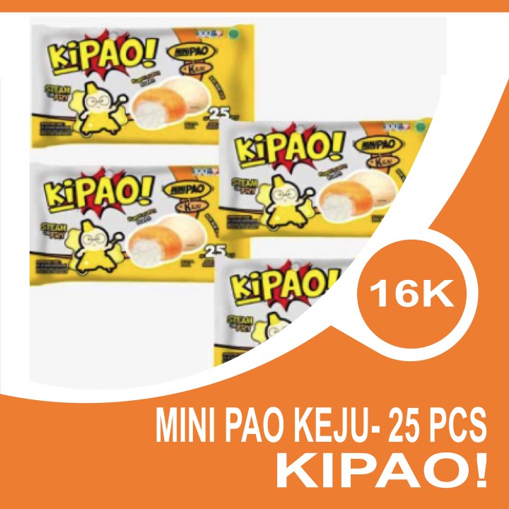 

Mini Kipao Keju/COKLAT/Ayam 25pcs