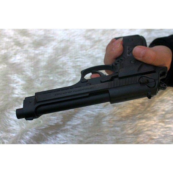 Korek Pistol Full Metal - Lighter Pistol Black - 608 Leather Machine - Include Sarung - Bareta Besi