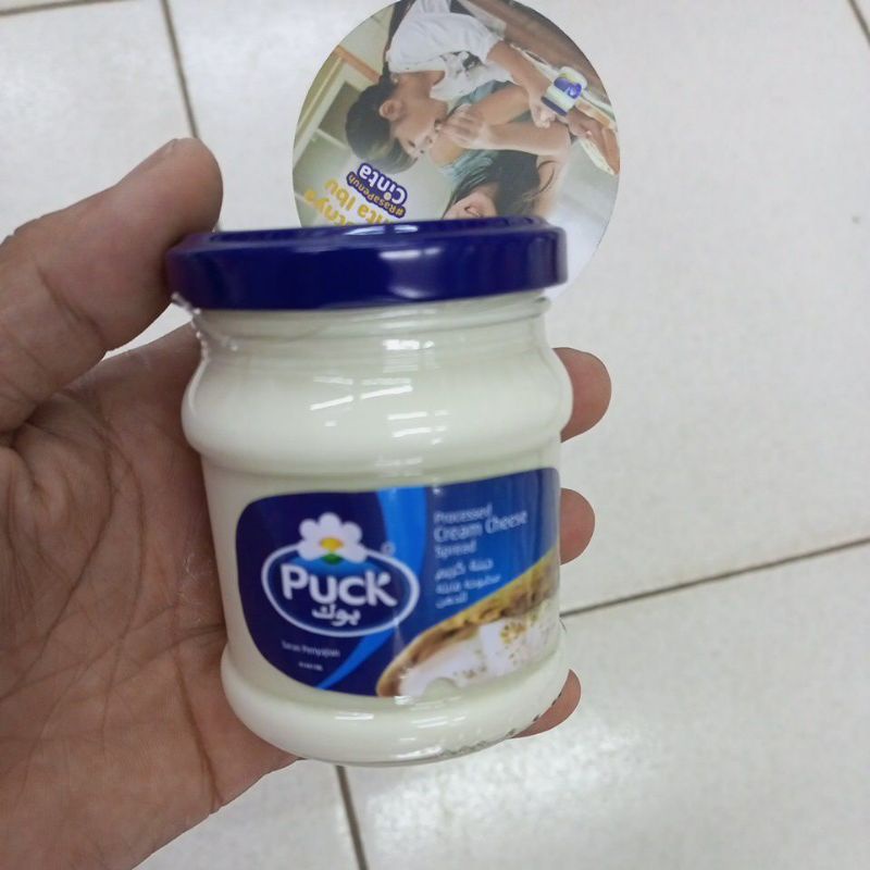 Puck Cream Cheese Spread Original Puck Selai 140G