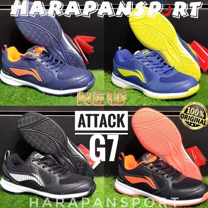 SEPATU BADMINTON LINING ATTACK G7 ATTACKG7 ORIGINAL