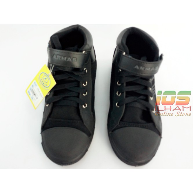 Sepatu Anak Armas New Andy Size 34-37 Hitam