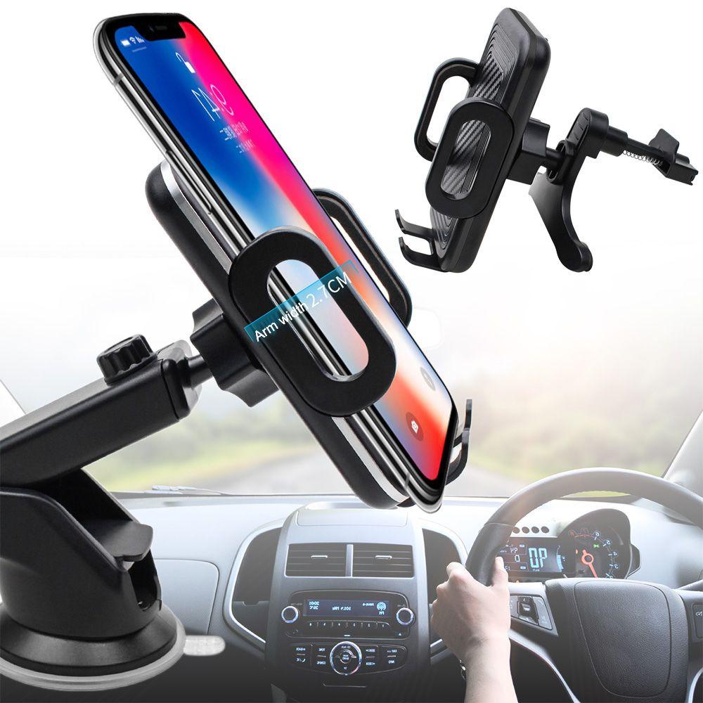 Preva Dudukan Kendaraan New Universal Mount Auto GPS Holder Braket Mobil Suction cup bracket