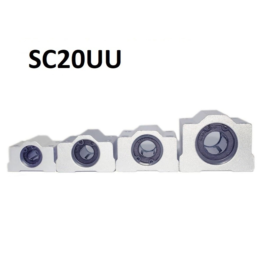 Linear Motion Slide Shaft Ball Bearing Bushing SC20UU *2LB04