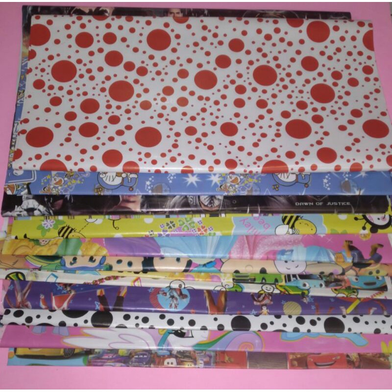 

MURAH kertas kado karakter isi 50pcs