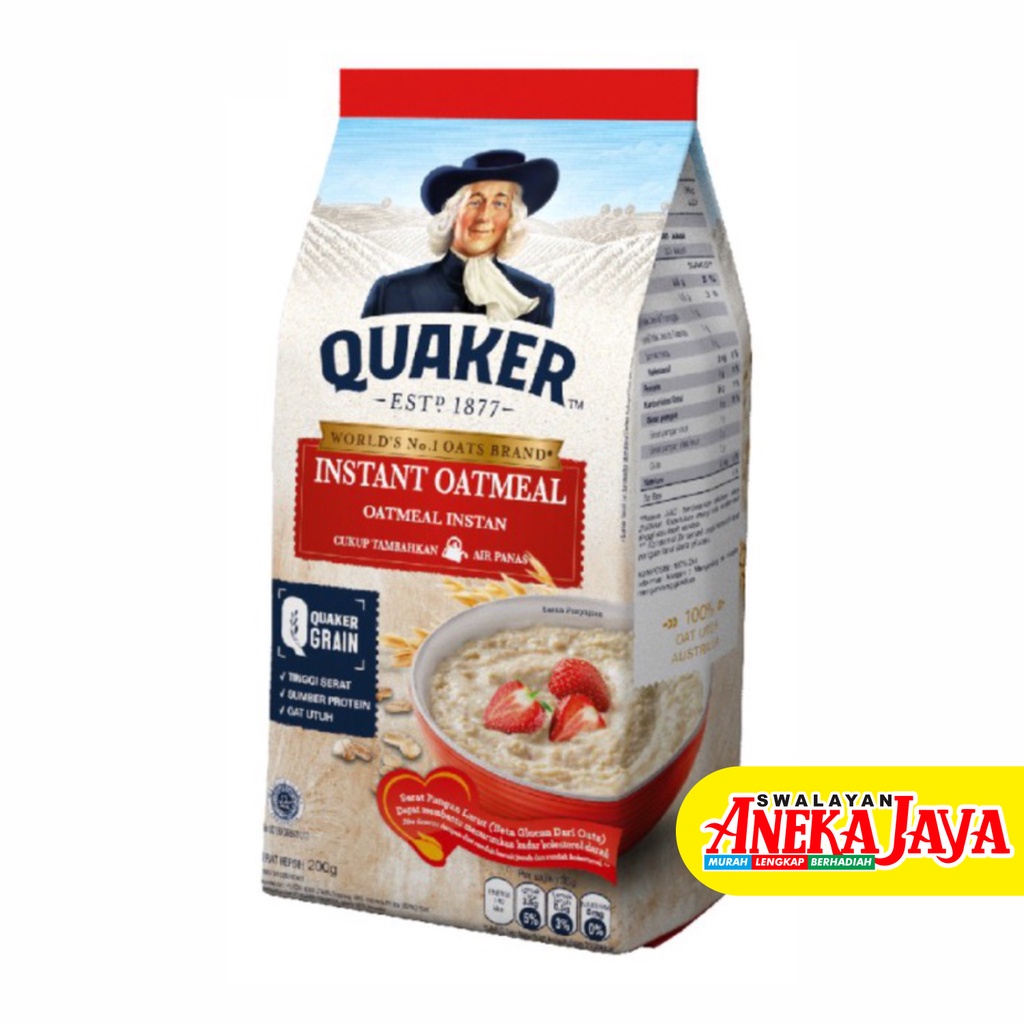 

QUAKER INSTANT OATMEAL 200GR