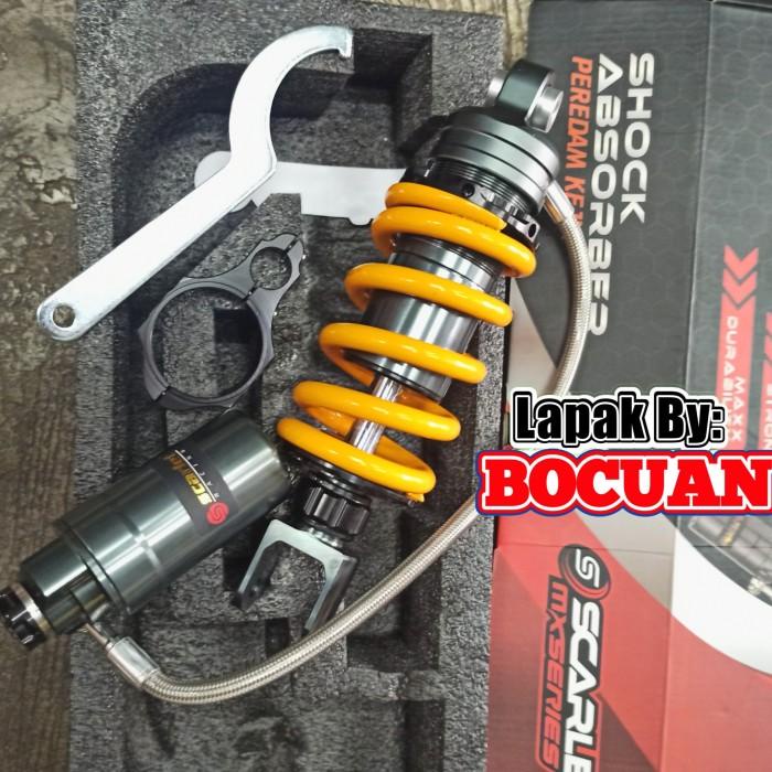 Foka | Monoshock Vixion R15 V2 V3 Tabung Pisah Mono Shock Scarlet