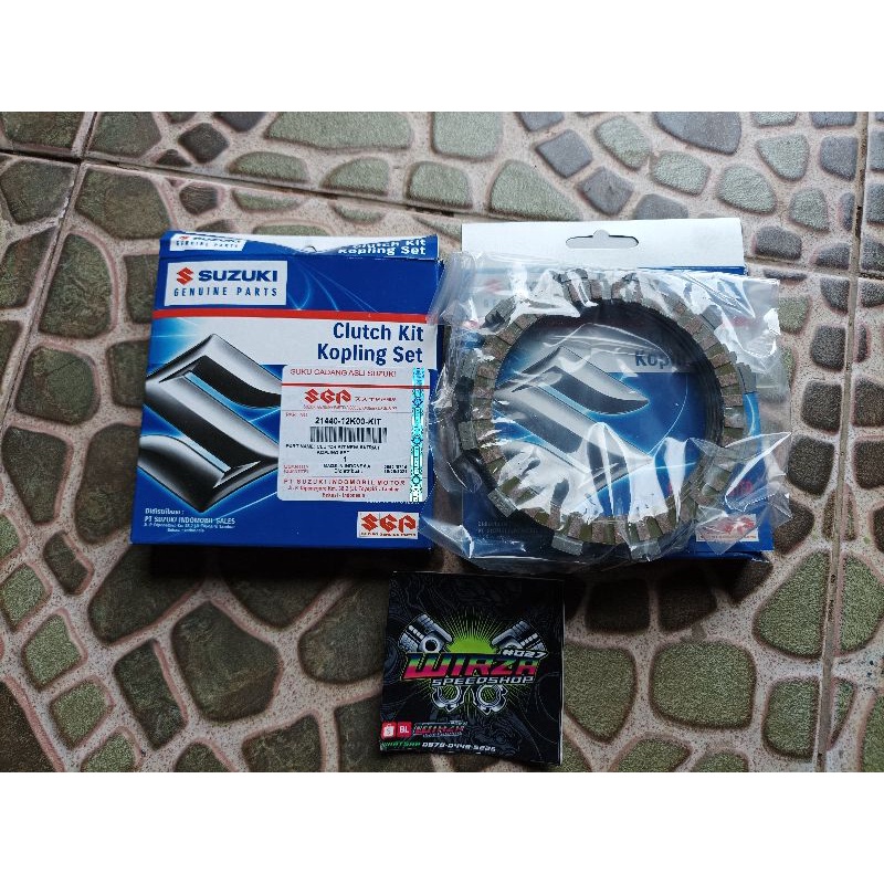 kampas kopling satria fu injeksi original Suzuki