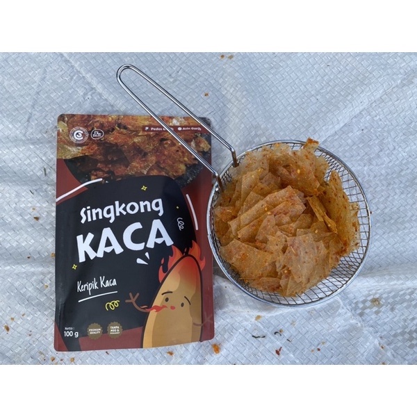 

STOK TERBARU✅CACAFOOD KRIPCA ORIGINAL CACAFOOD KERIPIK KACA /KRIPIK KACA PEDAS Keripik kaca/kemasan 100gr/Oleh-oleh Bandung