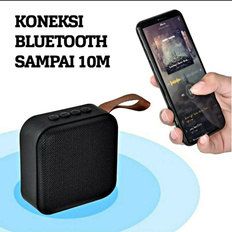 T5 &amp; T5A Speaker Bluetooth mini portable Music Box wireless SUPER BASS support FM microSD USB flasdisk original