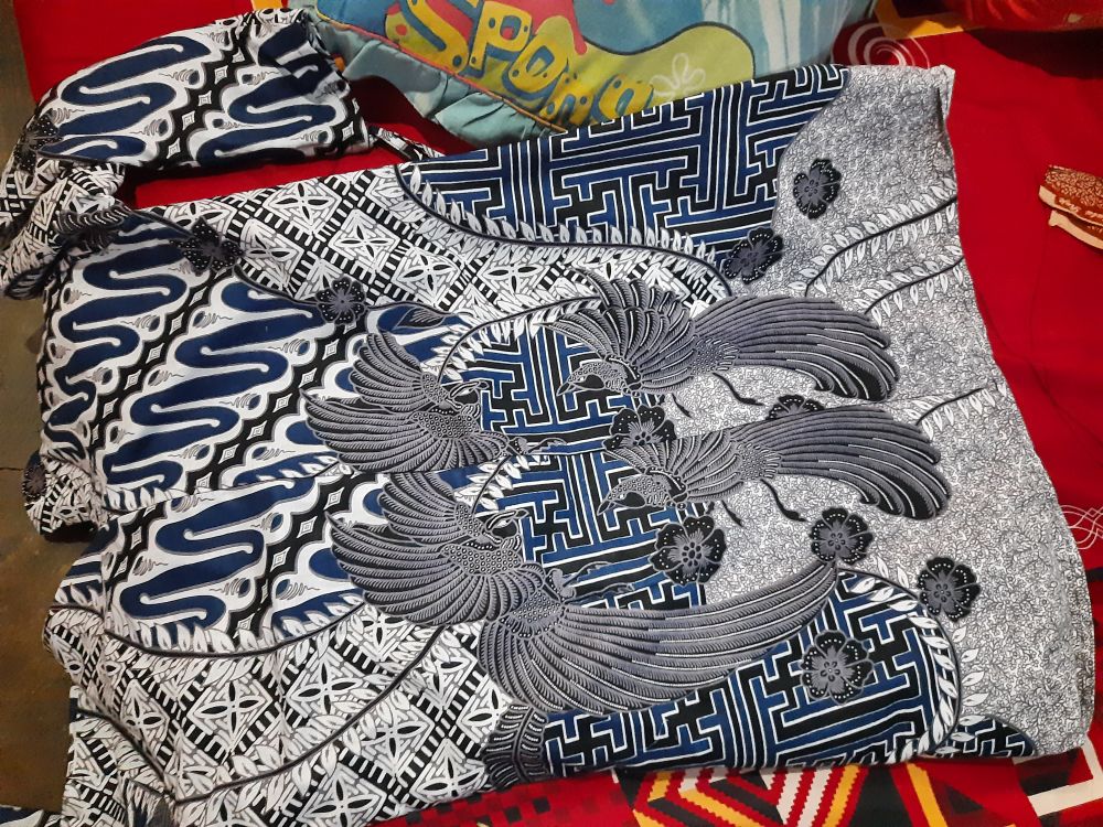 Batik Wanita Asj Sa Hrb026 Kenongo Kemeja Tosca Pendek