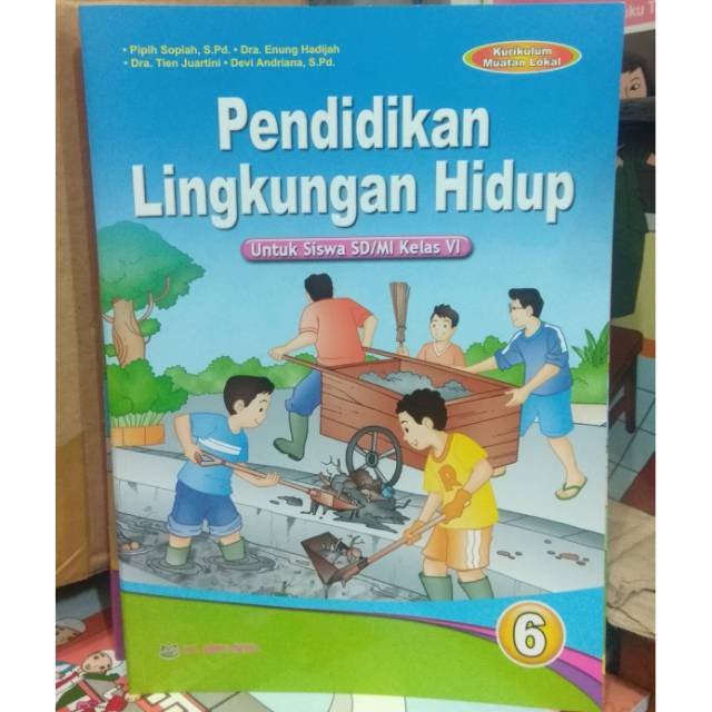 Buku Plh Kelas 6 Sd Pendidikan Lingkungan Hidup Arya Duta Shopee Indonesia