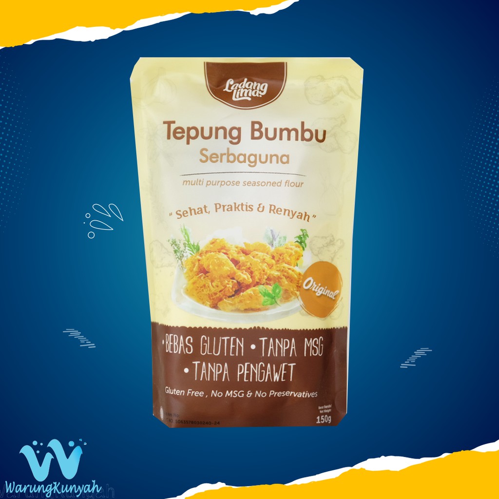 

Ladang Lima - Tepung Bumbu 150 gr