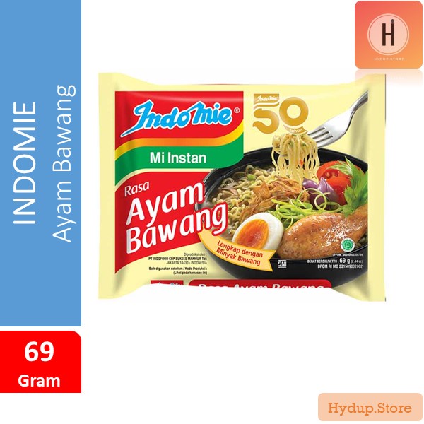 

Indomie Ayam Bawang Mi Instan 69 Gram