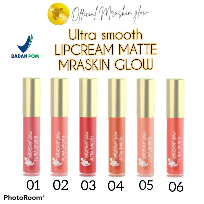 LIPCREAM MATTE MRASKINGLOW-MRASKIN GLOW-MRA SKIN GLOW