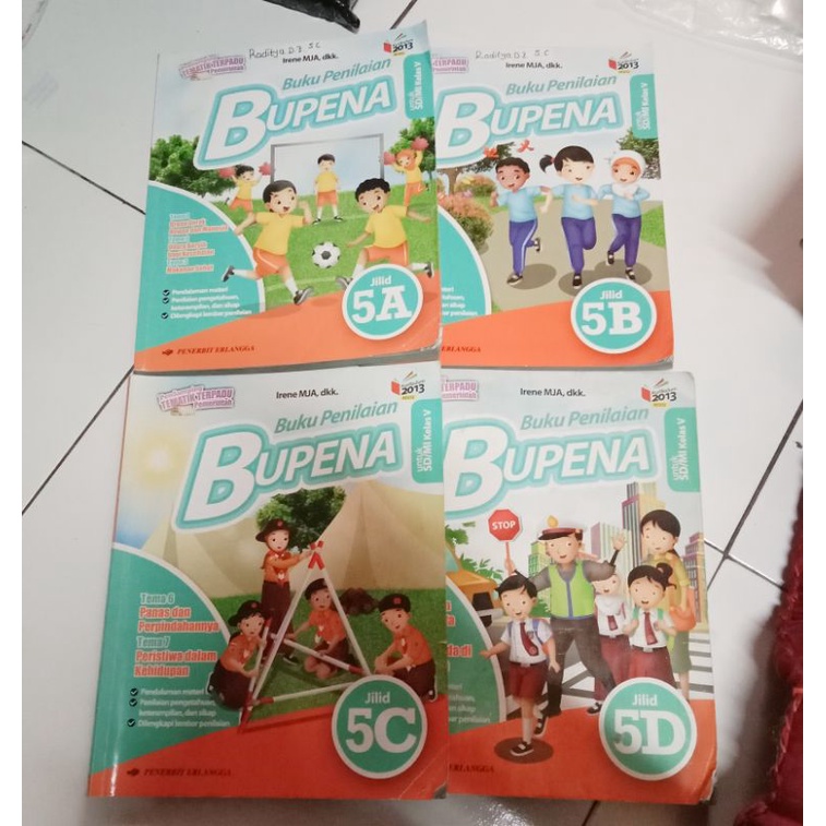 Bupena Erlangga Sd kelas 5