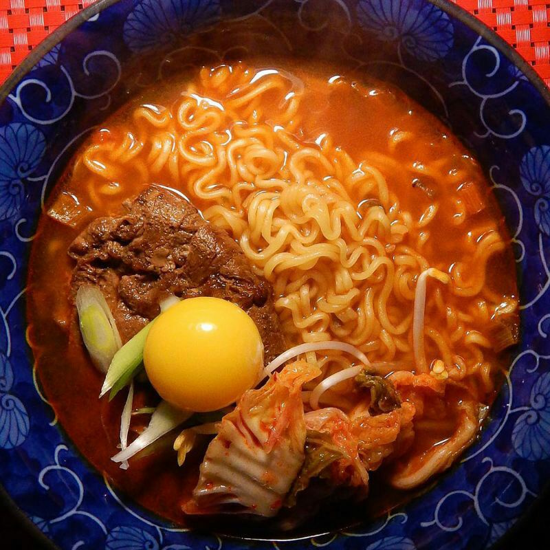 PALDO Teumsae Ramyun 120 g | Mie Instan Korea Pedass