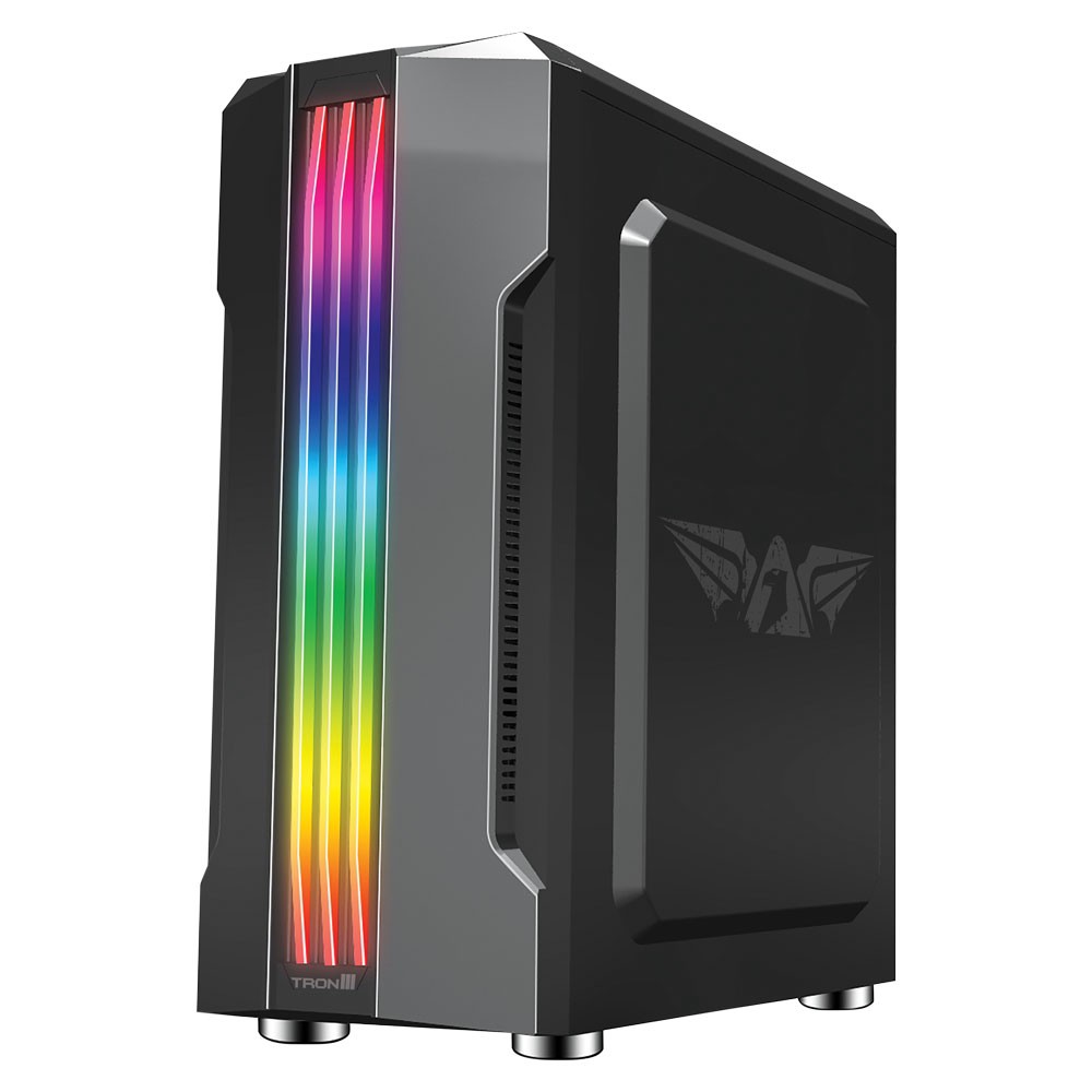 Armaggeddon Tron III - ATX Gaming Case Tempered Glass - CASING+PSU 300