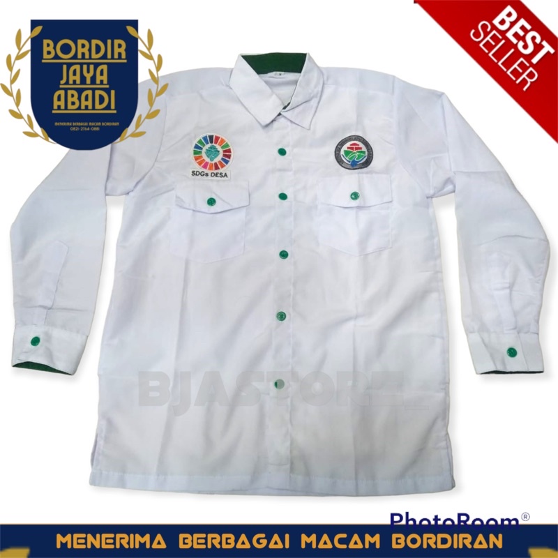 Kemeja Kemendes SDGS Desa - Lengan Panjang