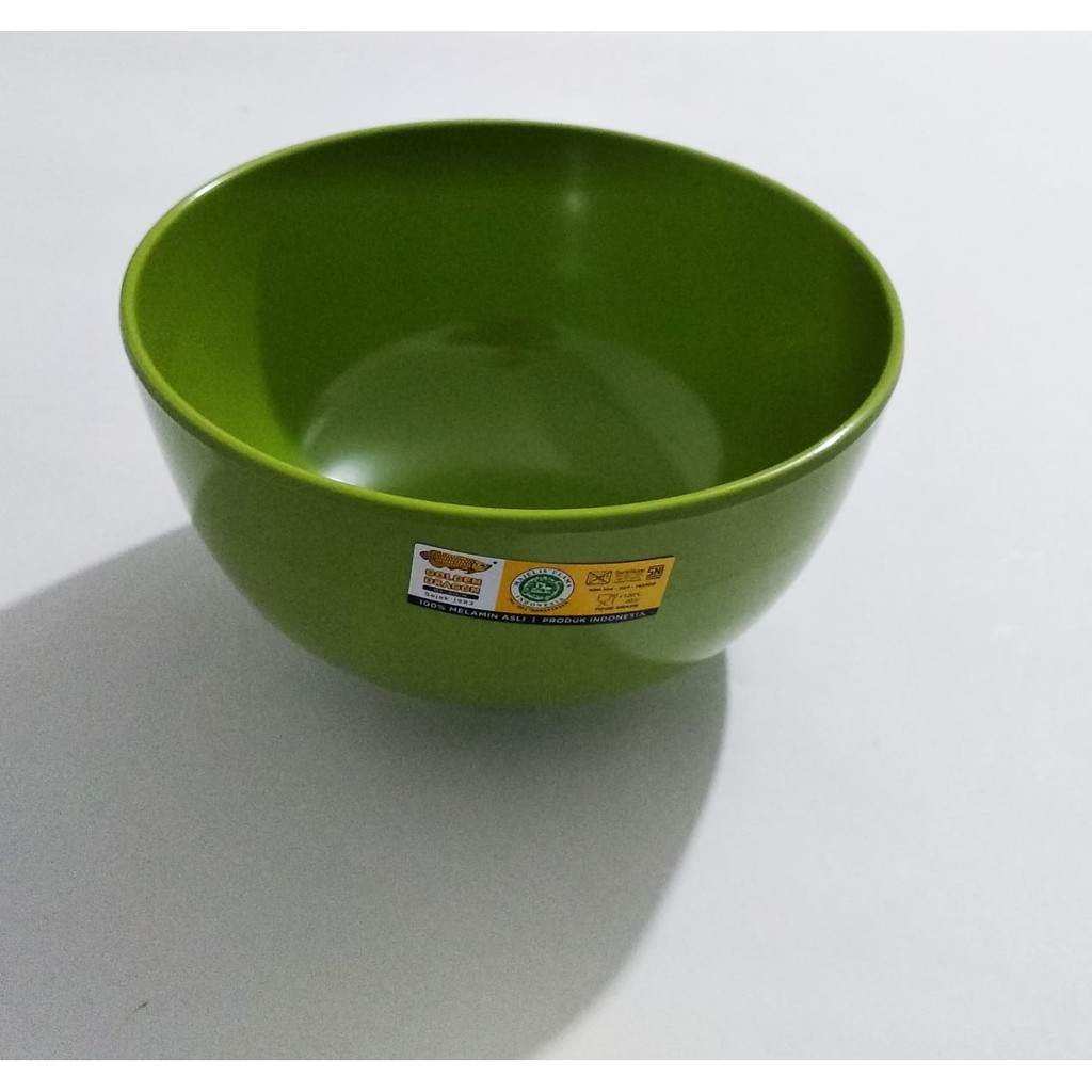 W0806 MANGKOK GOLDEN DRAGON 6 INCH HIJAU TUA - MANGKOK SUP / BAKSO