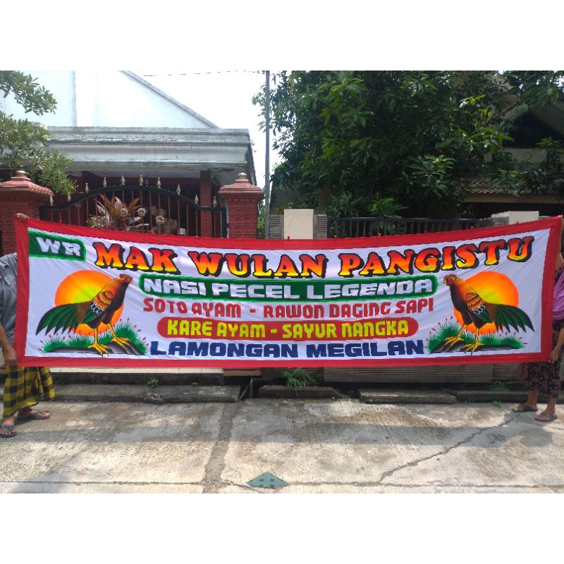 

SPANDUK WARUNG LUKIS ASLI LAMONGAN