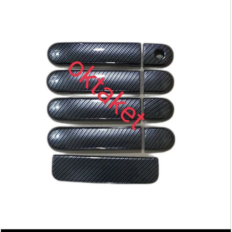 cover handle livina lama grand livina 2008-2018 Full Carbon 1 lubang 5pcs