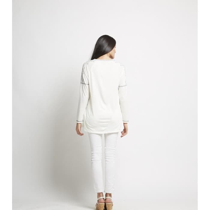 SOPHIE PARIS DRESS WANITA CLEVERINE OFF WHITE  XL