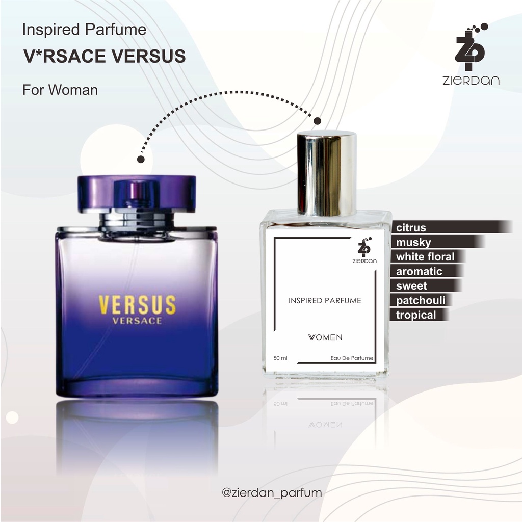 Zierdan Inspired Parfum V*rsace Versus Parfume Farfum Minyak Wangi Tahan Lama Wanita Cewek