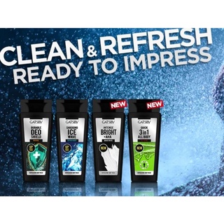 Gatsby Body Wash Shower Gel Botol 250ml All variant-Sabun Mandi Cair
