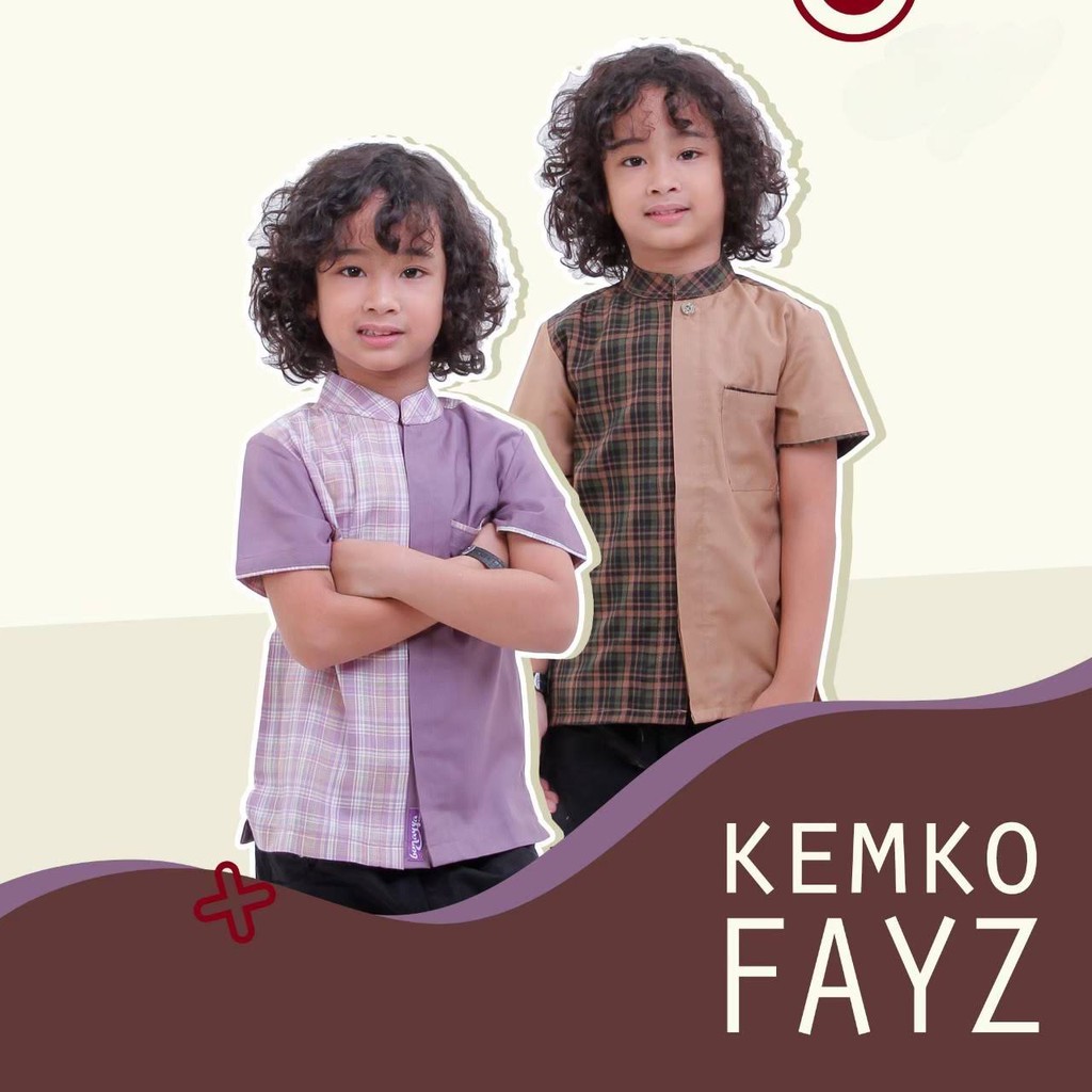 Baju Koko Anak Keren - Baju Muslim Anak Laki - Baju Lebaran Anak Cowok