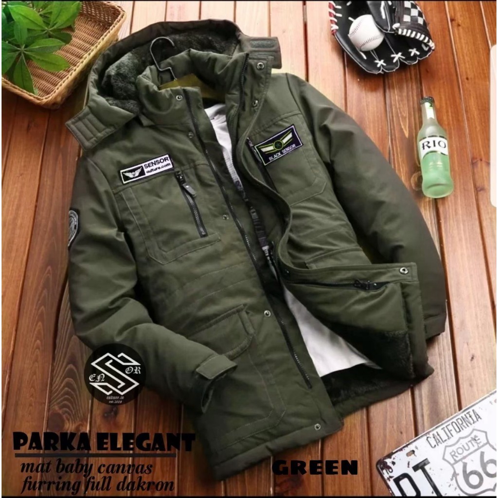 Jaket Parka Elegant / Jaketcowok Parka Jaketparka Pria