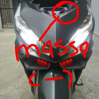 Spesial Airscoop winglet vario  125  150 LED  aksesoris  