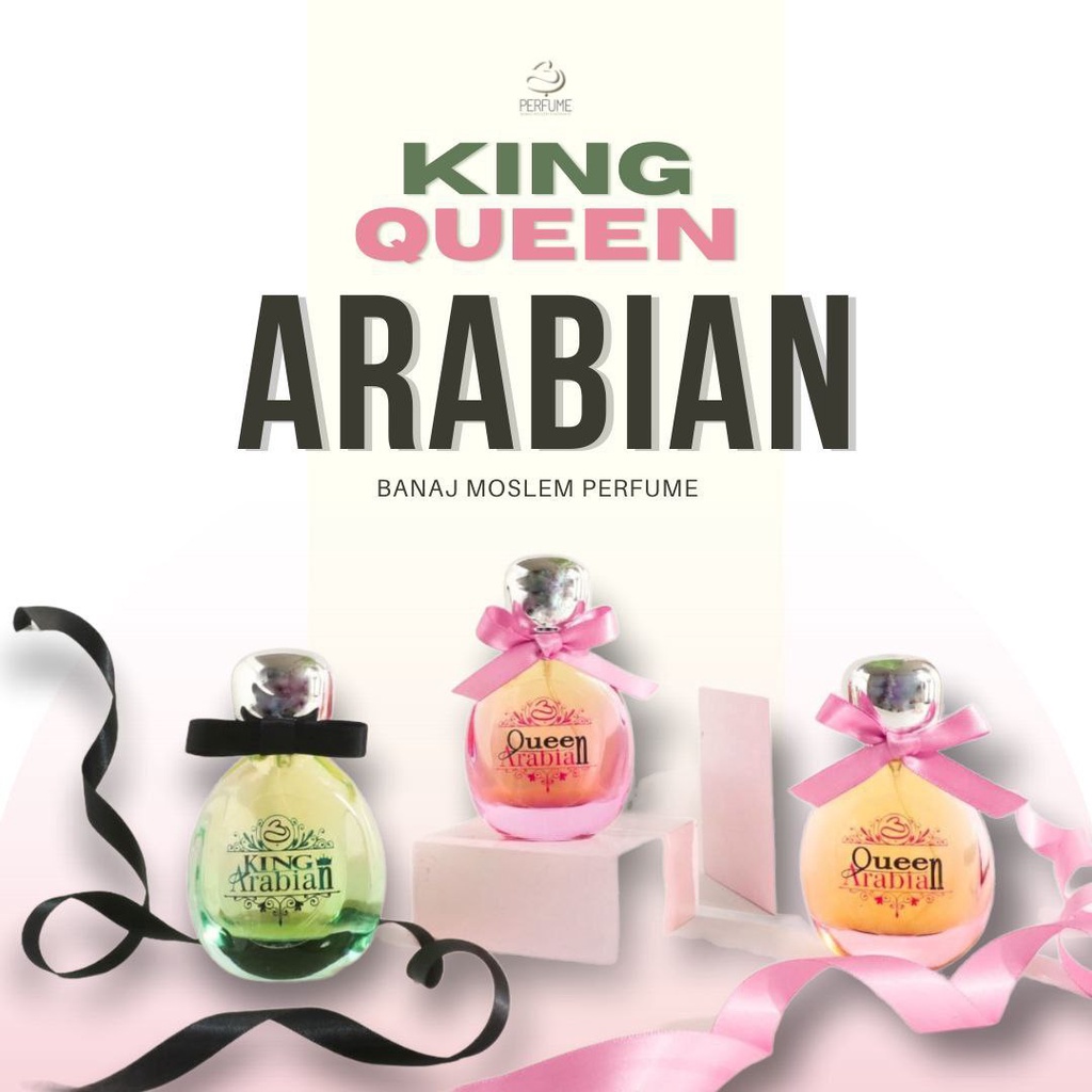 Parfum King and Queen Arabian Wangi Mewah 30ml Banaj Beauty Care